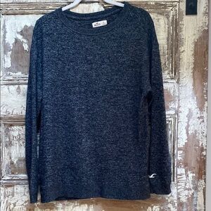 Hollister Charcoal Knit Pullover